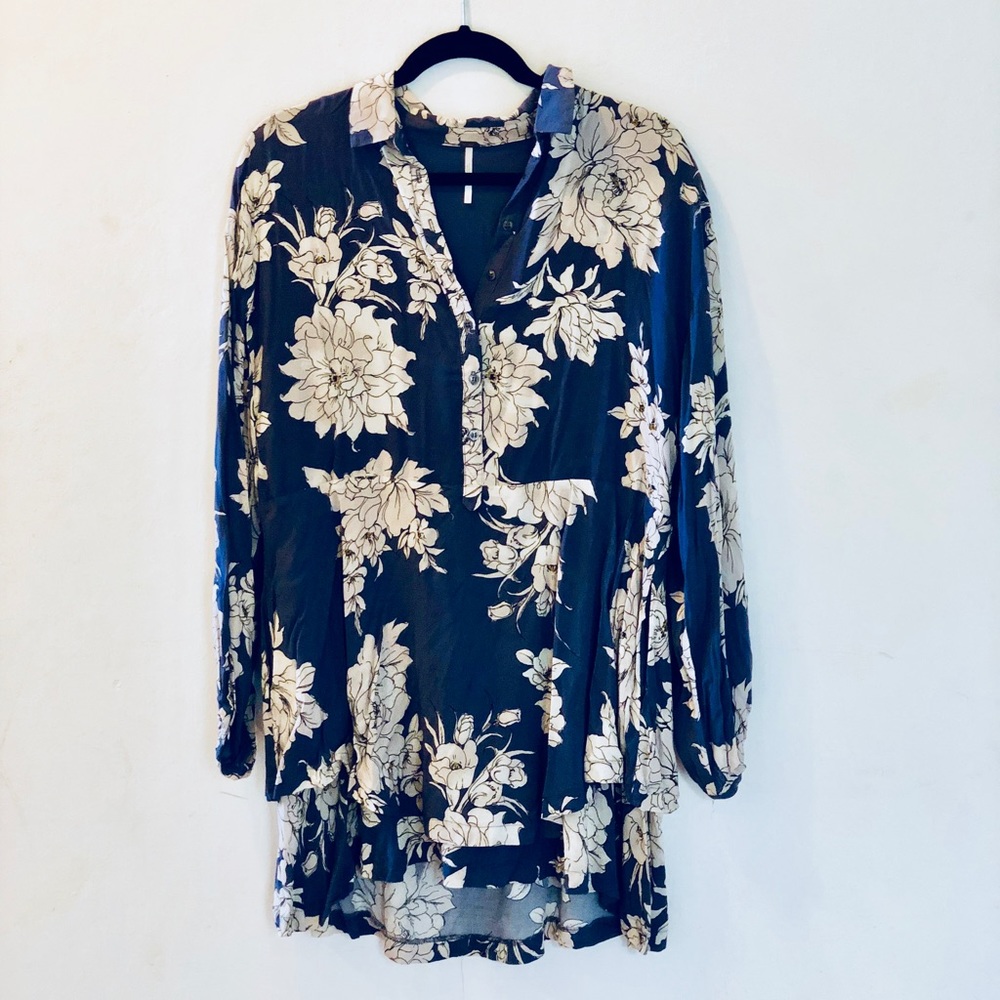 Free People Blue Shake It Dress